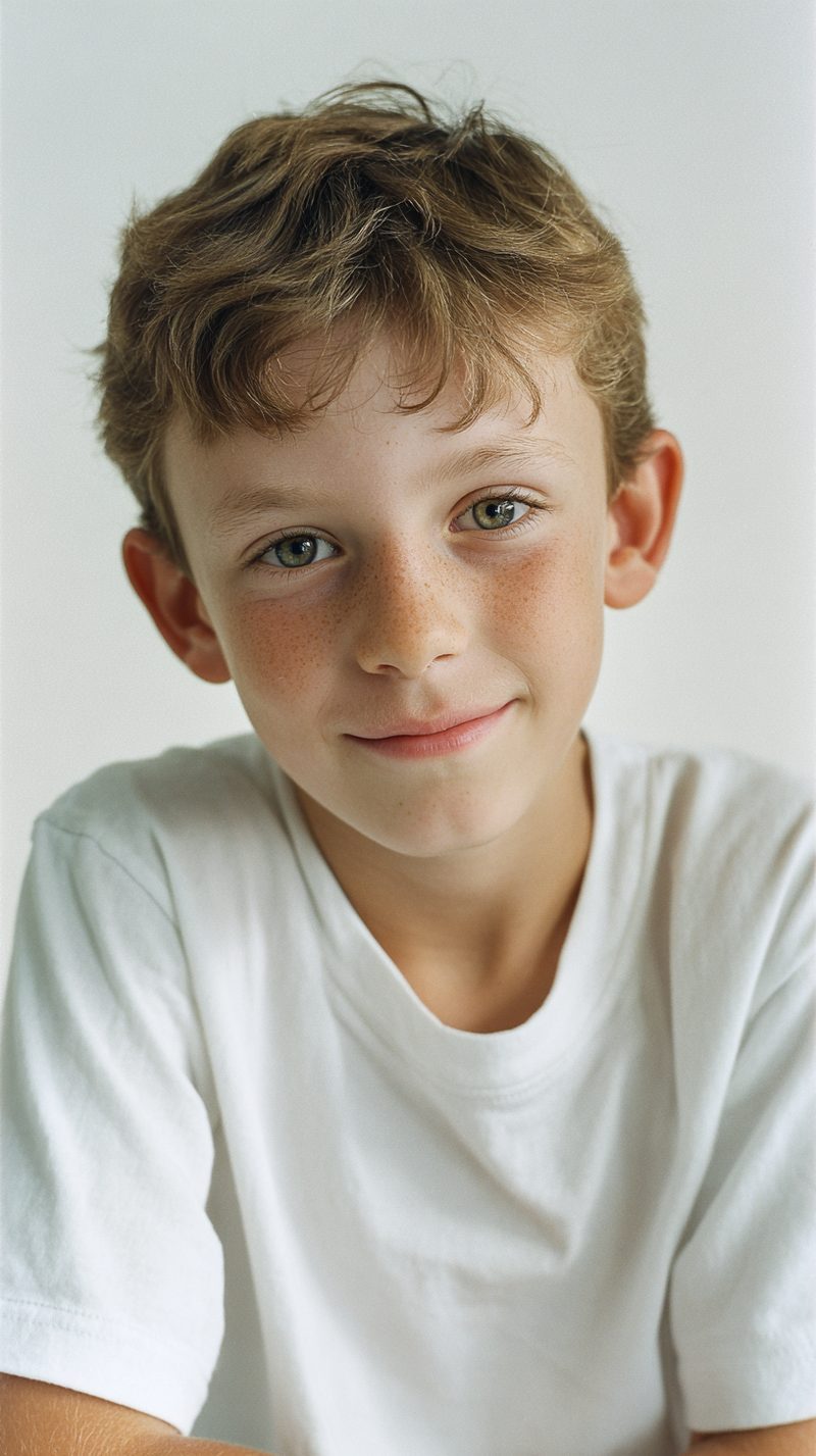 AI digital model — child, 7 years