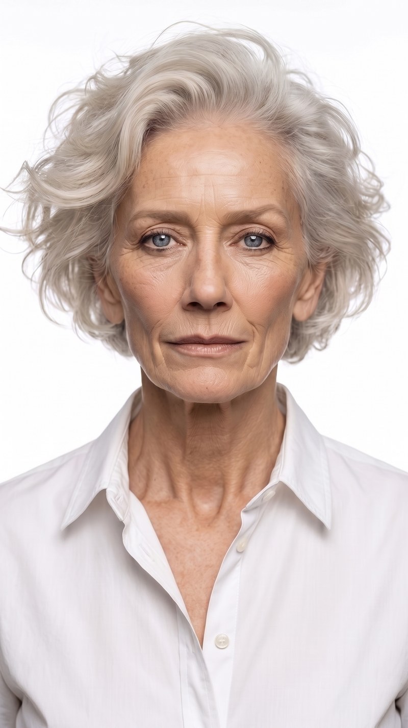 AI digital model — woman, 58 years