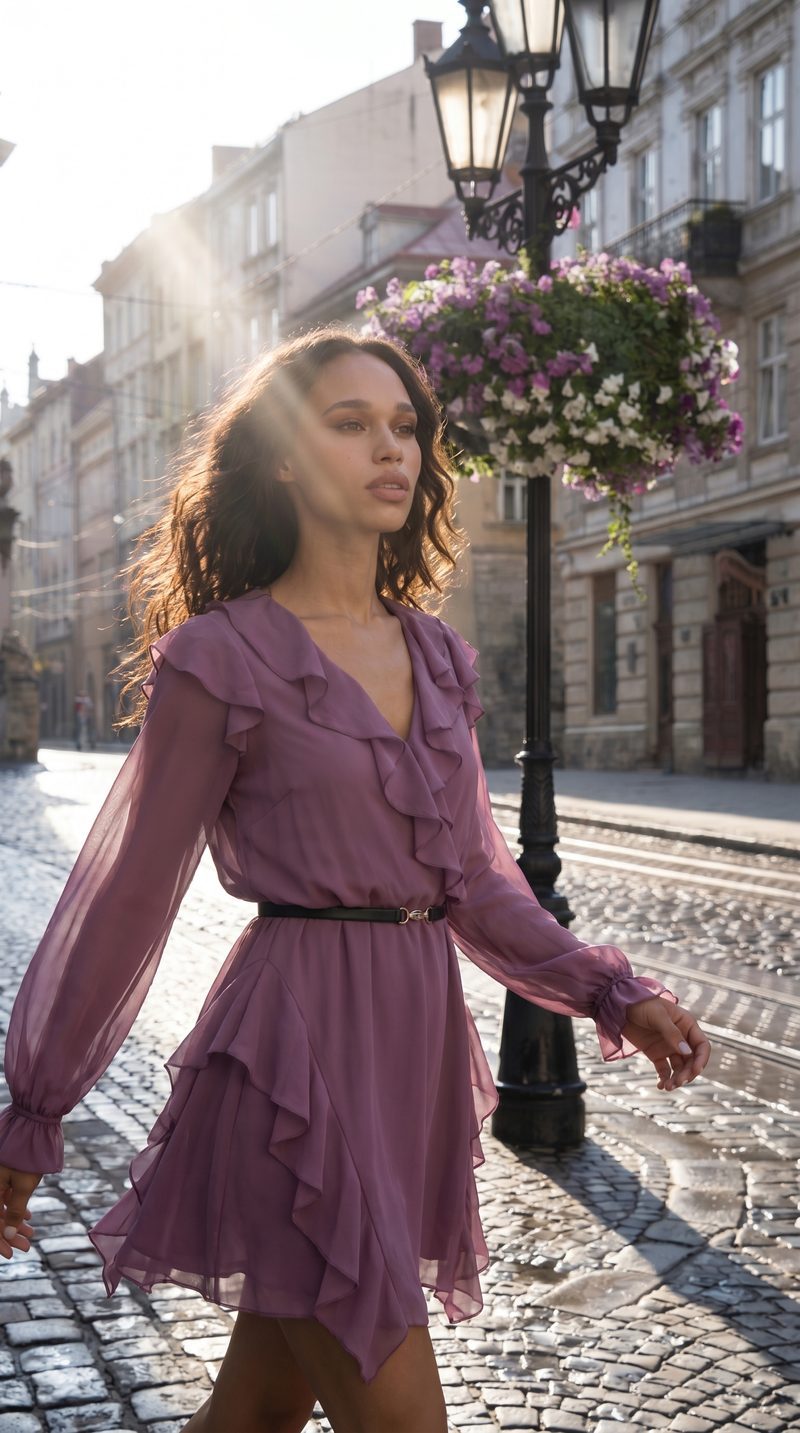 Fashion AI shoot — motion, street portrait